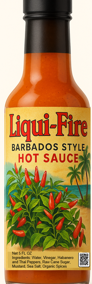 Liqui-Fire Barbados Style Hot Sauce