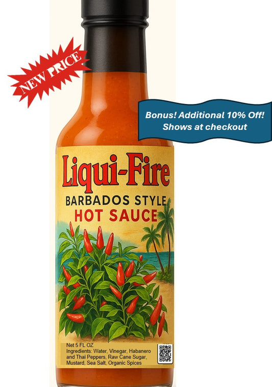 Liqui-Fire Barbados Style Hot Sauce